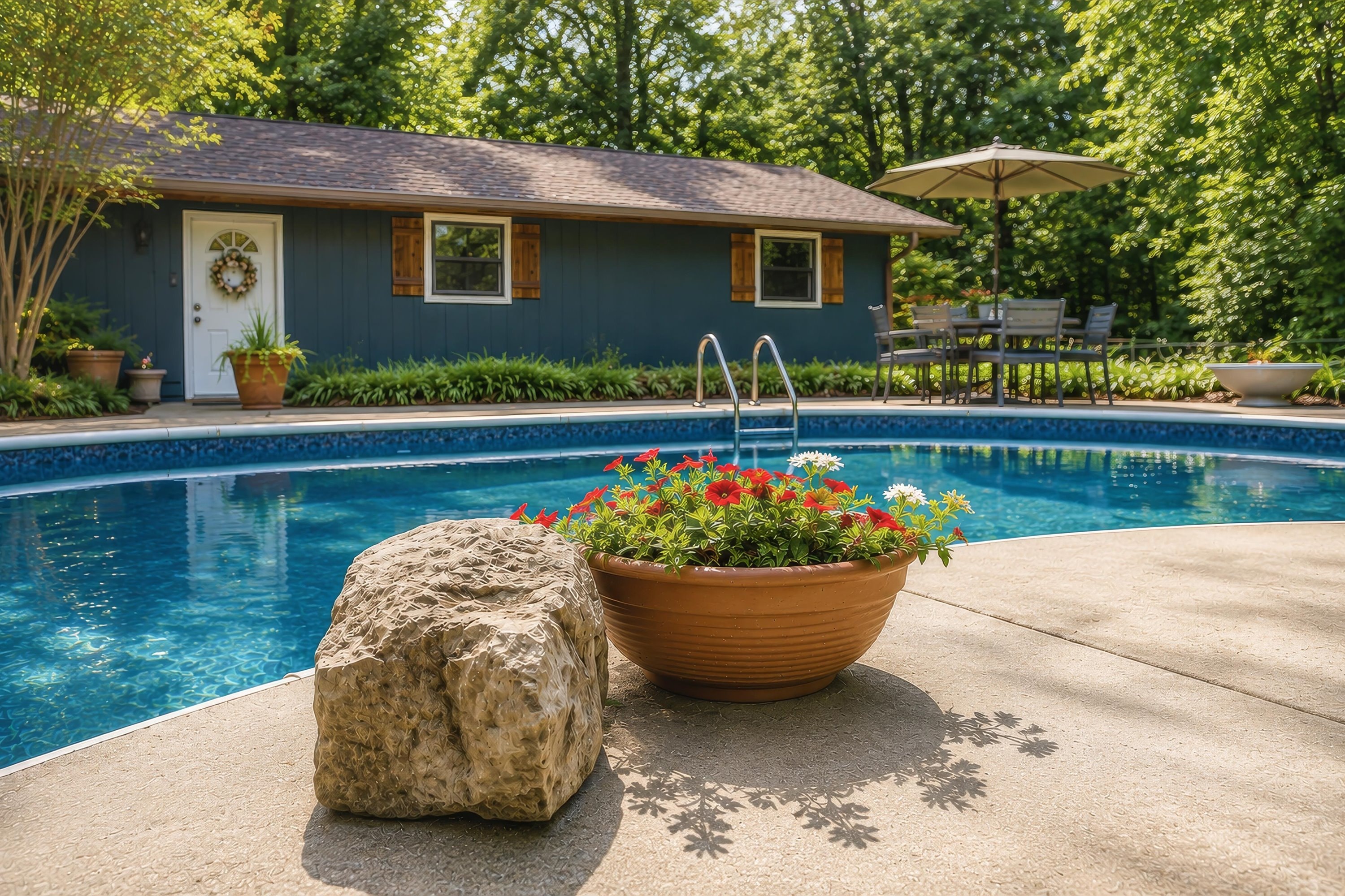 Luxury vacation rental exterior