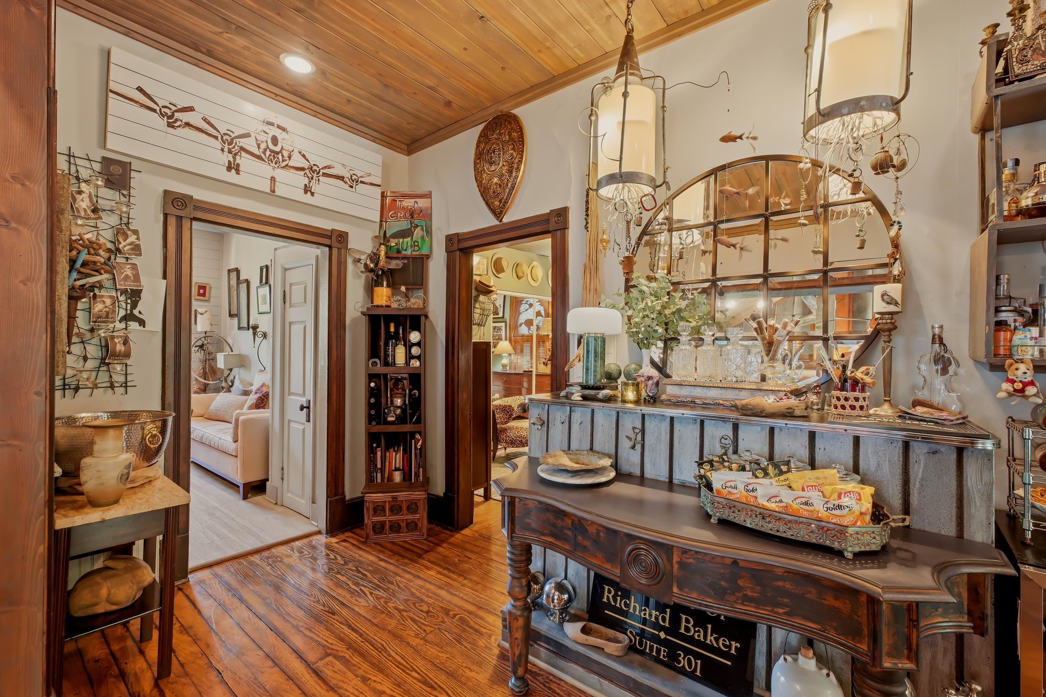 Elegant rental property lounge